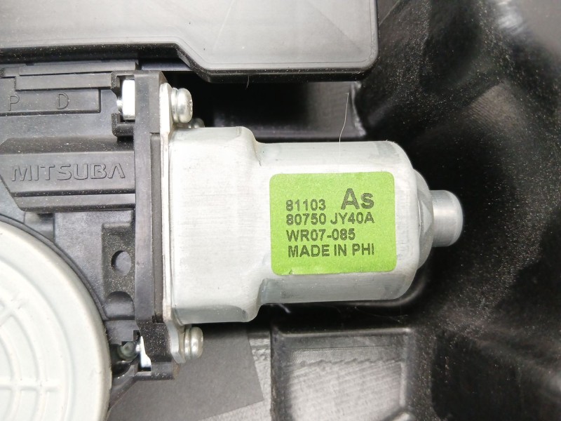 Recambio de elevalunas delantero derecho para renault koleos i (hy_) 2.0 dci 4x4 (hy0k) referencia OEM IAM 80750JY40A  