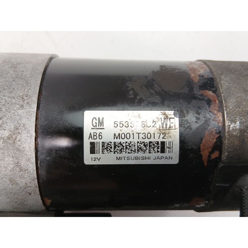 Recambio de motor arranque para opel insignia a (g09) 2.0 cdti (68) referencia OEM IAM 55352882 M001T30172 