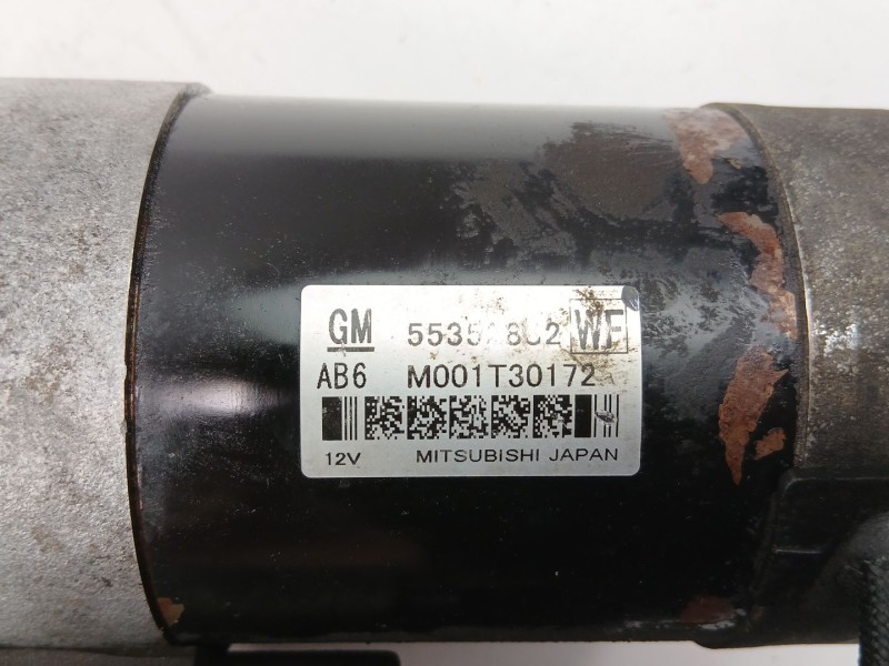 Recambio de motor arranque para opel insignia a (g09) 2.0 cdti (68) referencia OEM IAM 55352882 M001T30172 