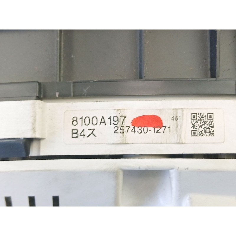 Recambio de cuadro instrumentos para mitsubishi grandis (na_w) 2.0 di-d (na8w) referencia OEM IAM 8100A197 2574301271 