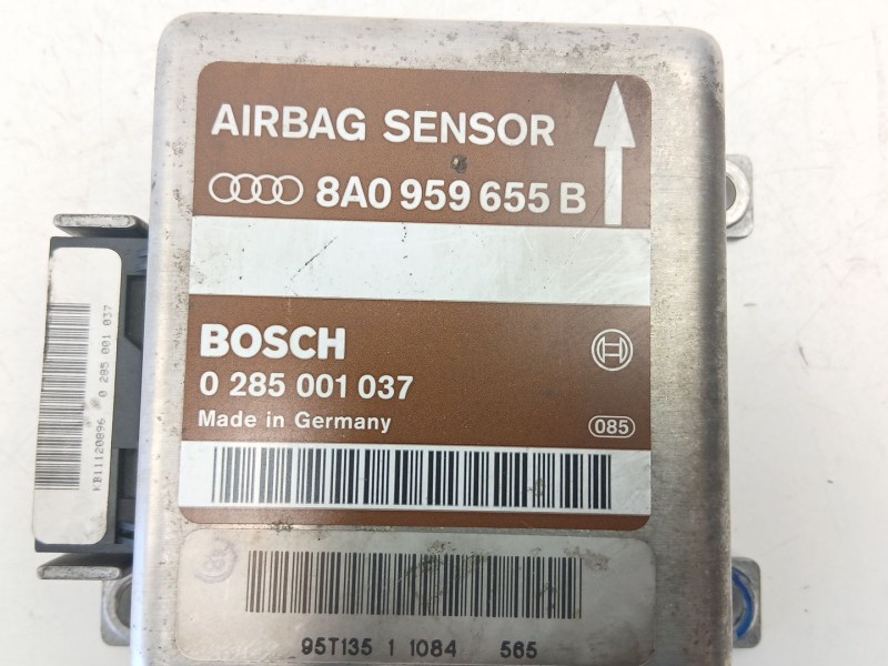 Recambio de centralita airbag para audi a4 b5 (8d2) 1.9 tdi referencia OEM IAM 8A0959655B 0285001037 