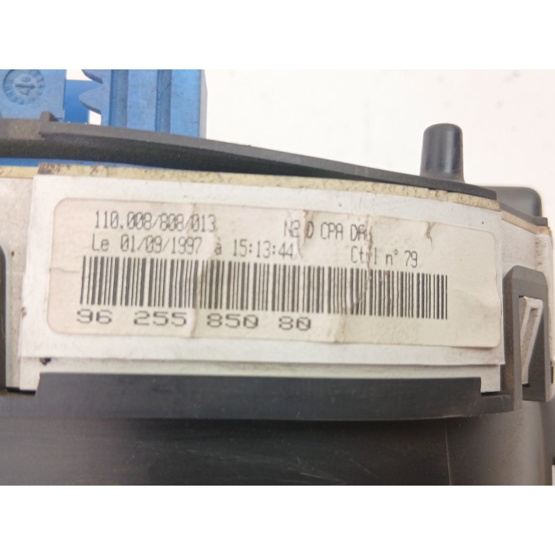 Recambio de cuadro instrumentos para peugeot 306 hatchback (7a, 7c, n3, n5) 1.9 dt referencia OEM IAM 9625585080  