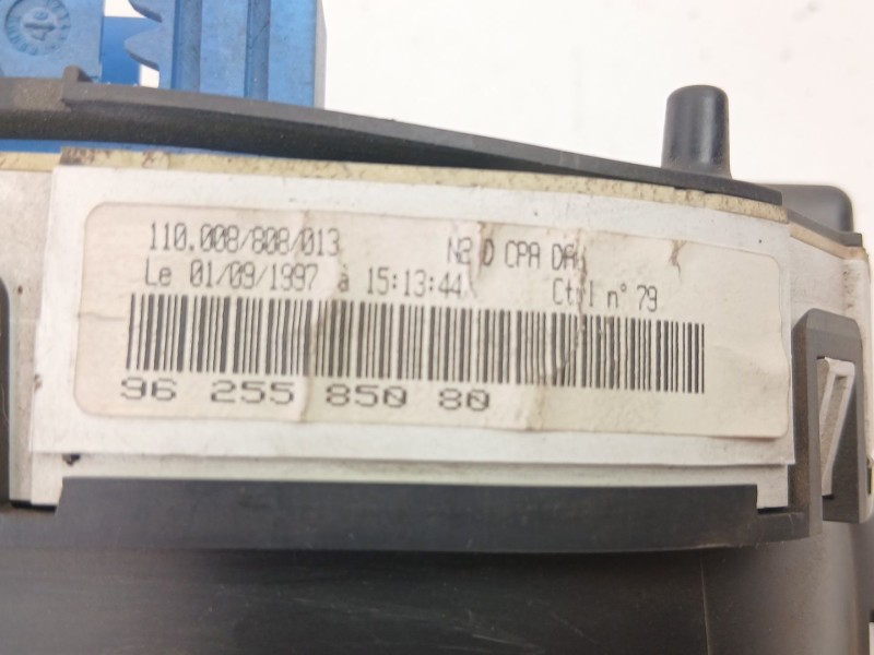 Recambio de cuadro instrumentos para peugeot 306 hatchback (7a, 7c, n3, n5) 1.9 dt referencia OEM IAM 9625585080  