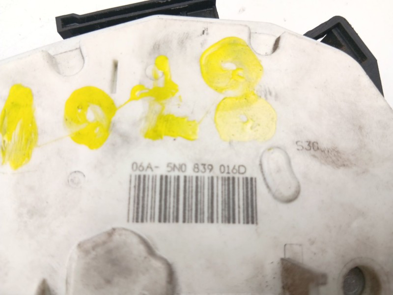 Recambio de cerradura puerta trasera derecha para skoda fabia ii (542) 1.6 tdi referencia OEM IAM 5N0839016D  