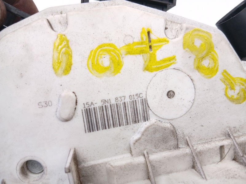 Recambio de cerradura puerta delantera izquierda para skoda fabia ii (542) 1.6 tdi referencia OEM IAM 5N1837015C  