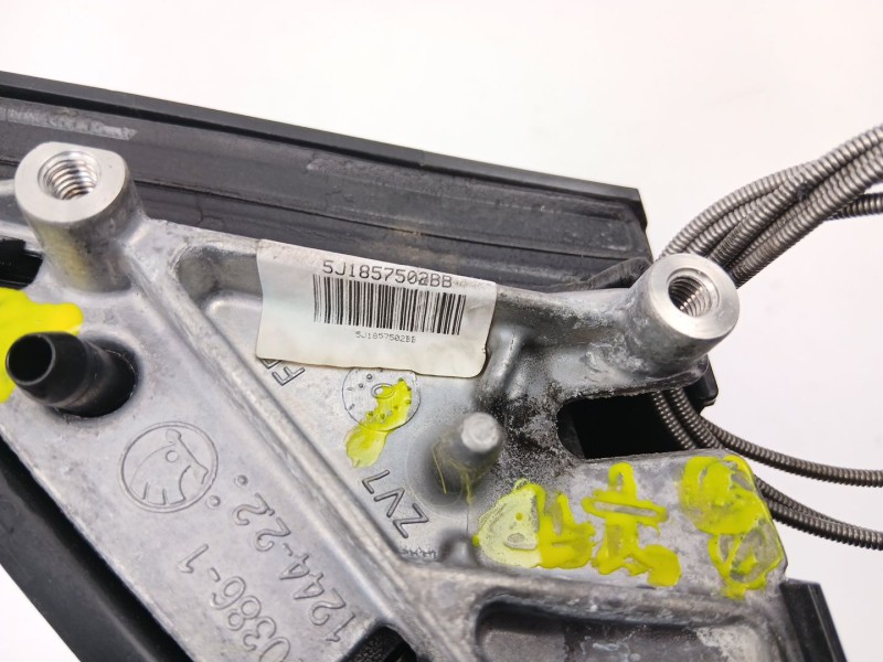 Recambio de retrovisor derecho para skoda fabia ii (542) 1.6 tdi referencia OEM IAM 5J1857502BB  