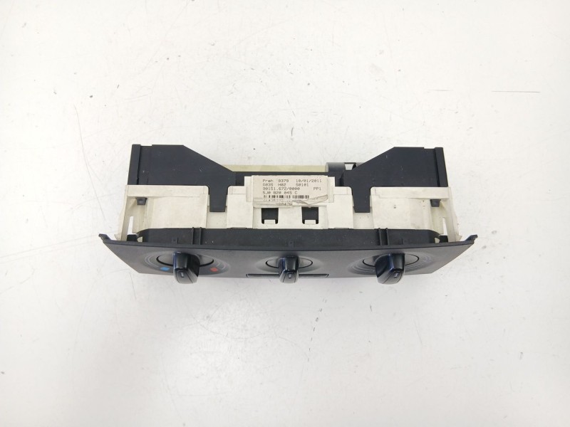 Recambio de mandos calefaccion aire para skoda fabia ii (542) 1.6 tdi referencia OEM IAM 5J0820045C  