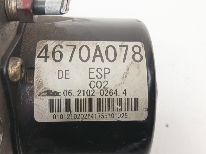 Recambio de abs para mitsubishi grandis (na_w) 2.0 di-d (na8w) referencia OEM IAM 4670A078 06210202644 