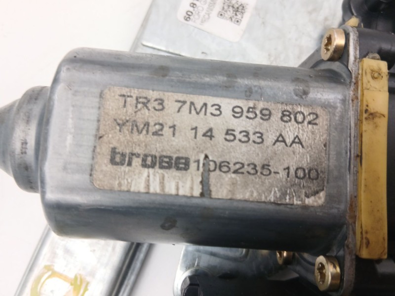 Recambio de elevalunas delantero derecho para ford galaxy i (wgr) 1.9 tdi referencia OEM IAM YM2114533AA  7M3959802