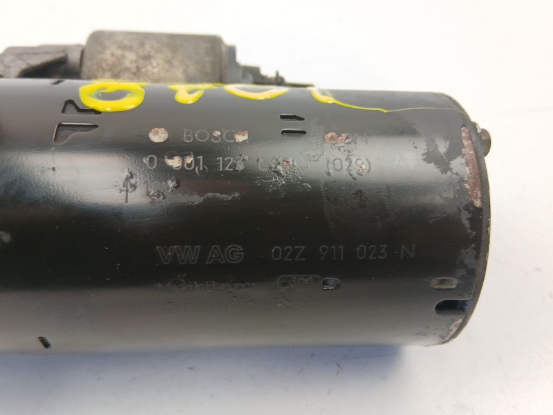 Recambio de motor arranque para skoda fabia ii (542) 1.6 tdi referencia OEM IAM 02Z911023N 0001123028 