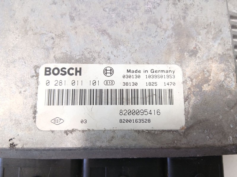 Recambio de centralita para renault espace iv (jk0/1_) 1.9 dci (jk0u) referencia OEM IAM 8200163528 0281011101 8200095416