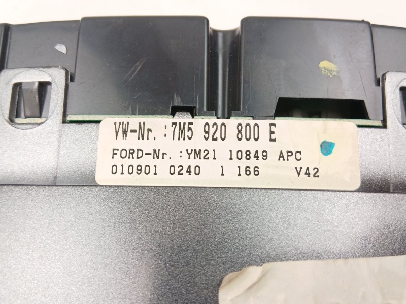 Recambio de cuadro instrumentos para ford galaxy i (wgr) 1.9 tdi referencia OEM IAM YM2110849APC  7M5920800E