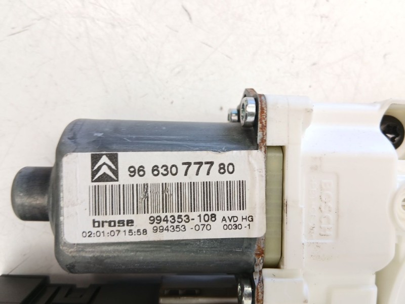 Recambio de elevalunas delantero derecho para citroën c6 (td_) 2.7 hdi referencia OEM IAM 9650386080  9663077780