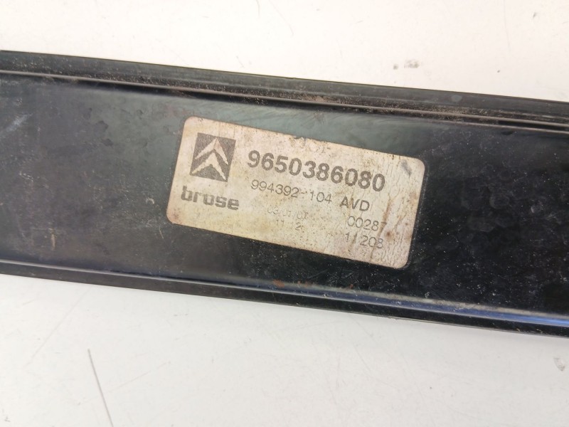 Recambio de elevalunas delantero derecho para citroën c6 (td_) 2.7 hdi referencia OEM IAM 9650386080  9663077780