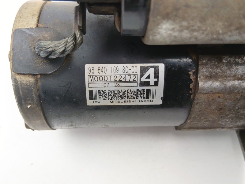 Recambio de motor arranque para citroën c4 i (lc_) 1.6 hdi referencia OEM IAM 9664016980 M000T22472 