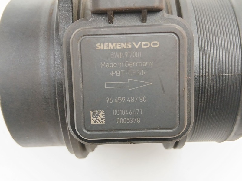 Recambio de caudalimetro para citroën c6 (td_) 2.7 hdi referencia OEM IAM 9645948780 5WK97001 