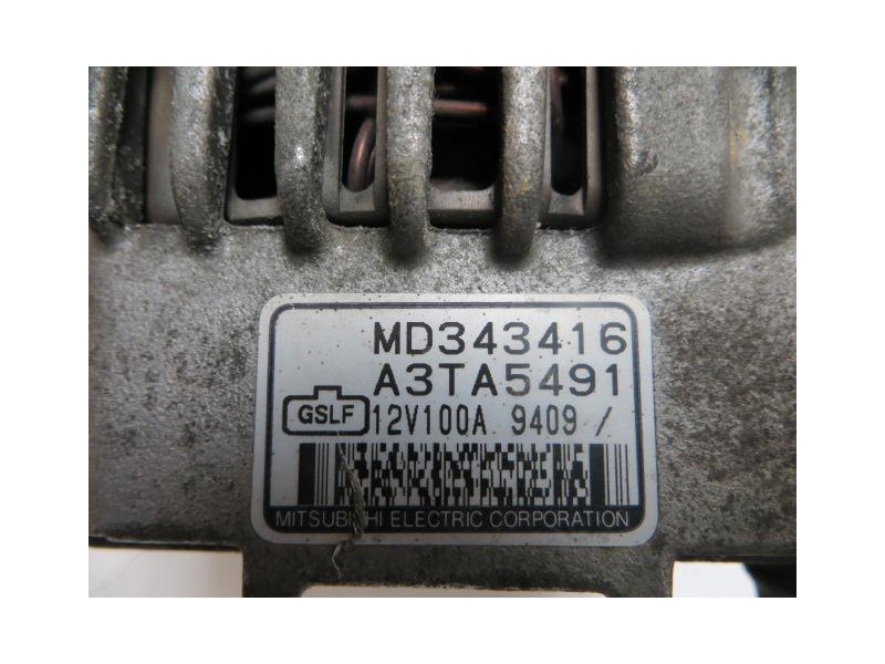 Recambio de alternador : mitsubishi carisma : 1.8 g -6-4693 16v (125cv) 5p [2000] para mitsubishi carisma 1.8 g -6-4693 16v refe