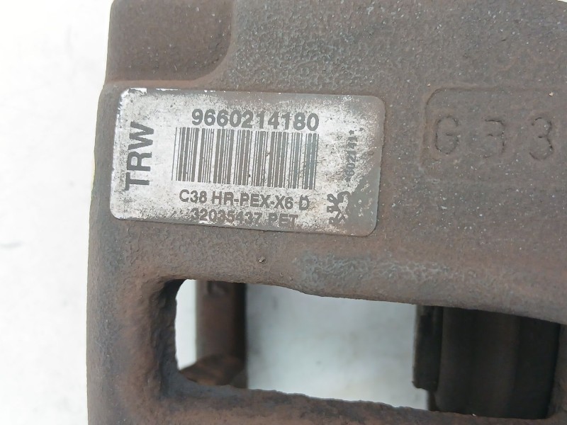 Recambio de pinza freno trasera derecha para citroën c6 (td_) 2.7 hdi referencia OEM IAM 9660214180  