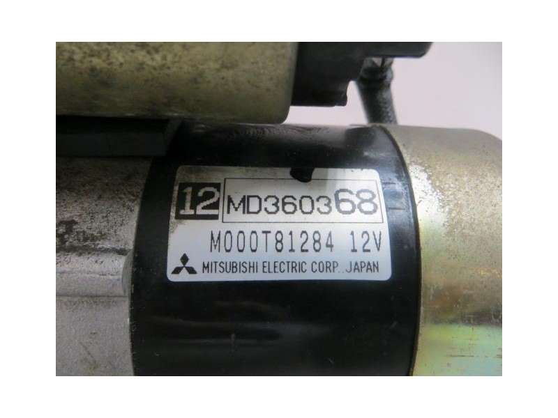 Recambio de motor arranque : mitsubishi carisma : 1.8 g -6-4693 16v (125cv) 5p [2000] para mitsubishi carisma 1.8 g -6-4693 16v 