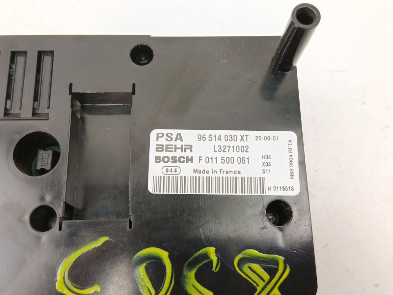 Recambio de mandos calefaccion aire para citroën xsara picasso (n68) 1.6 hdi referencia OEM IAM 96514030XT  