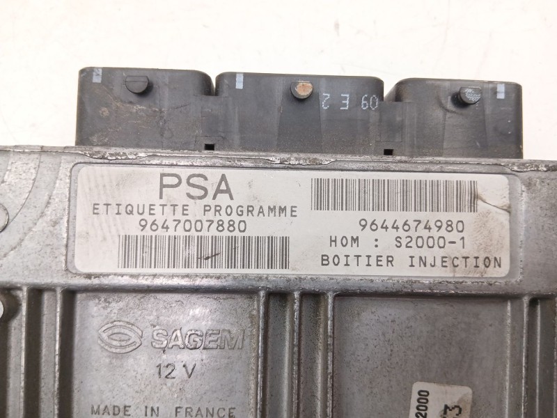 Recambio de centralita para citroën xsara picasso (n68) 1.8 16v referencia OEM IAM 9647007880  9644674980