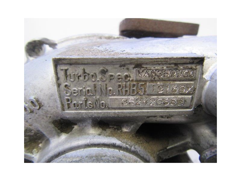 Recambio de turbo : chrysler voyager : 2.5 d (115,57cv) [2001] para chrysler voyager 2.5 d referencia OEM IAM VA6369903RHB513166