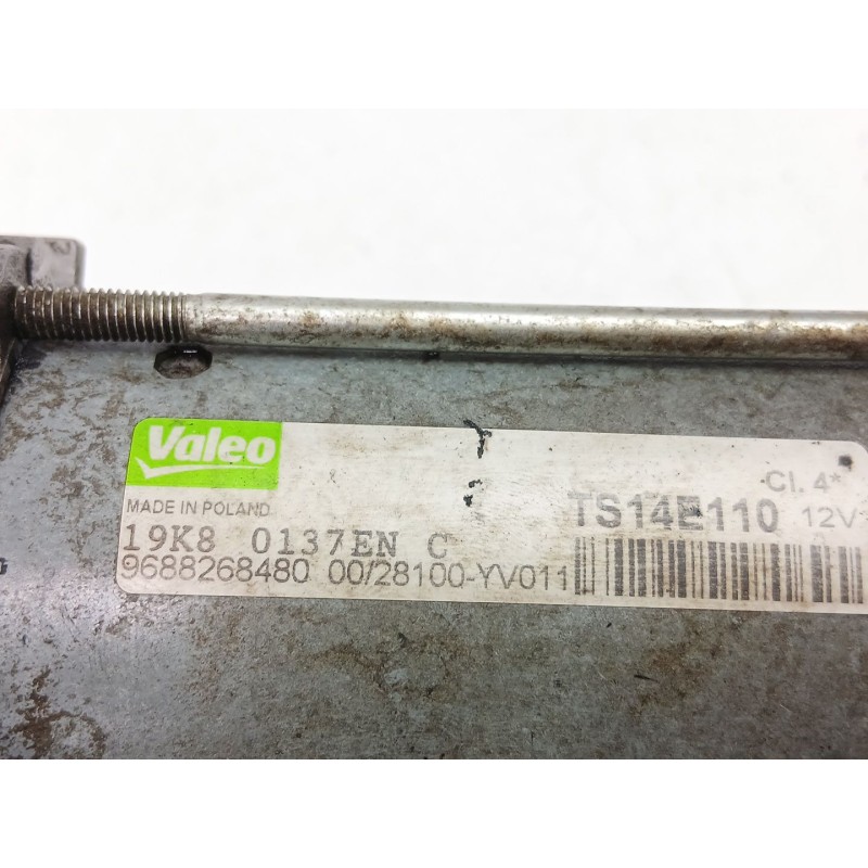 Recambio de motor arranque para citroën xsara picasso (n68) 1.6 hdi referencia OEM IAM 9688268480 TS14E110 