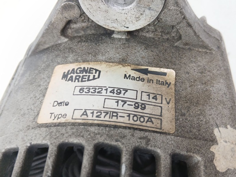 Recambio de alternador para fiat stilo (192_) 1.9 jtd (192_xe1a) referencia OEM IAM 63321497 A127IR 