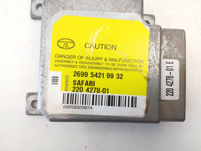Recambio de centralita airbag para tata safari (42_fd) 3.0 d 4x4 referencia OEM IAM 269954219932 220427801 