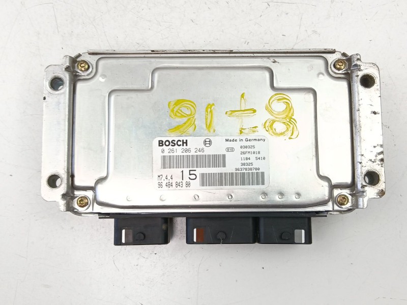 Recambio de centralita para peugeot 106 ii (1a_, 1c_) 1.1 i referencia OEM IAM 9648484380 0261206246 9637838780