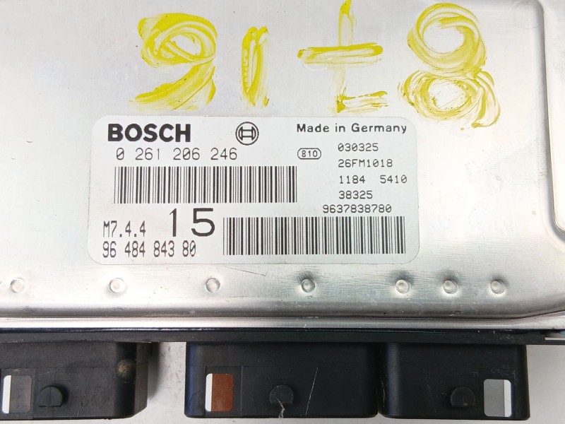 Recambio de centralita para peugeot 106 ii (1a_, 1c_) 1.1 i referencia OEM IAM 9648484380 0261206246 9637838780