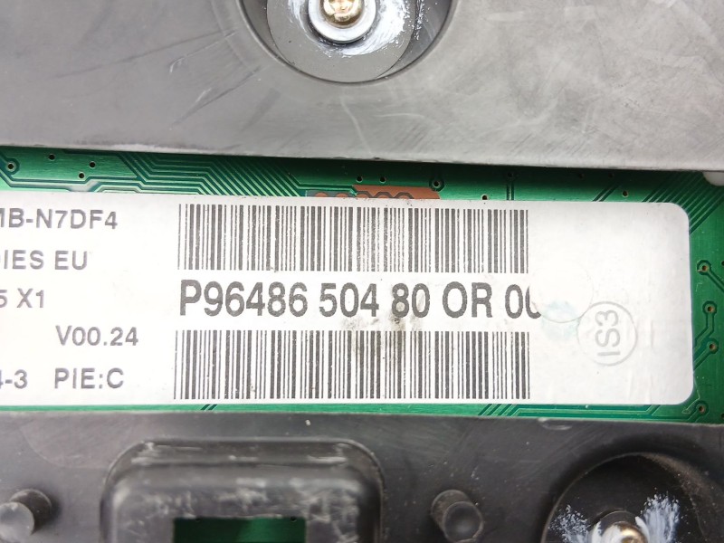 Recambio de cuadro instrumentos para citroën xsara coupé (n0) 2.0 hdi 90 referencia OEM IAM 9648650480  