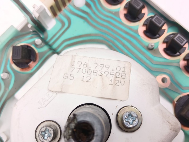 Recambio de cuadro instrumentos para renault 19 1.4 g referencia OEM IAM 7700839928  