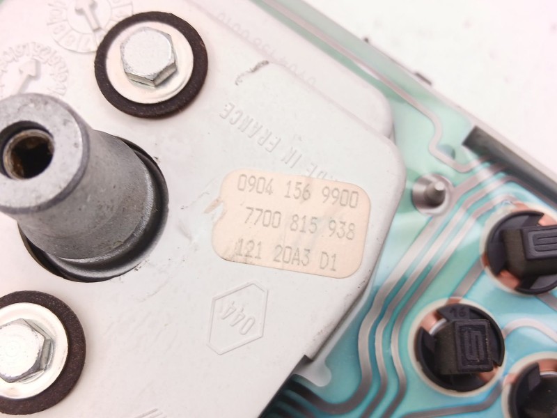 Recambio de cuadro instrumentos para renault 19 i chamade (l53_) 1.9 d (l534, l53j) referencia OEM IAM 7700815938  