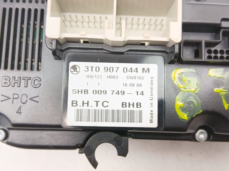 Recambio de mandos calefaccion aire para skoda superb ii (3t4) 1.9 tdi referencia OEM IAM 3T0907044M  