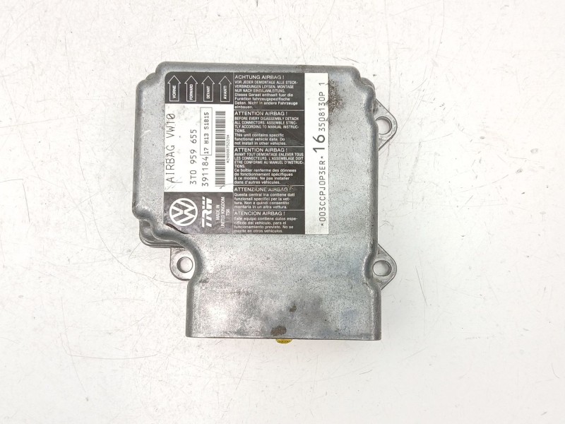 Recambio de centralita airbag para skoda superb ii (3t4) 1.9 tdi referencia OEM IAM 3T0959655  