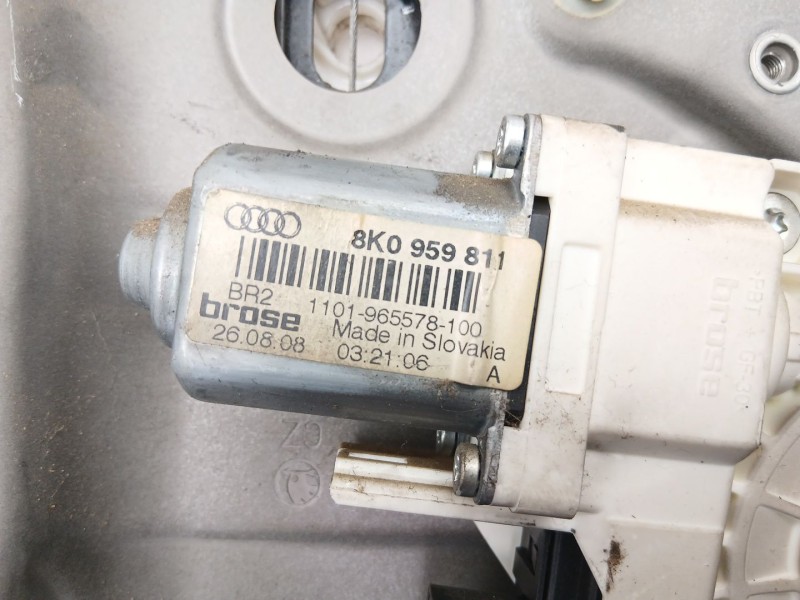 Recambio de elevalunas trasero izquierdo para skoda superb ii (3t4) 1.9 tdi referencia OEM IAM 3T5839401  8K0959811