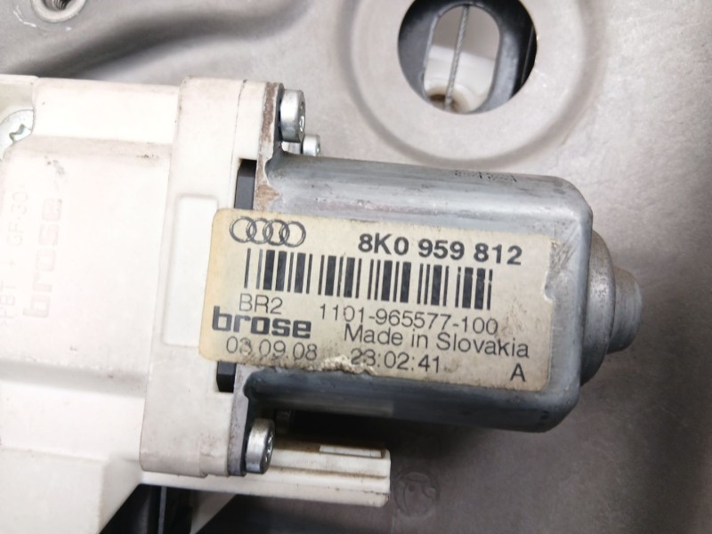 Recambio de elevalunas trasero derecho para skoda superb ii (3t4) 1.9 tdi referencia OEM IAM 3T5839402  8K0959812