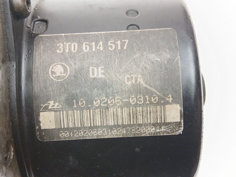 Recambio de abs para skoda superb ii (3t4) 1.9 tdi referencia OEM IAM 3T0614517 10020603104 