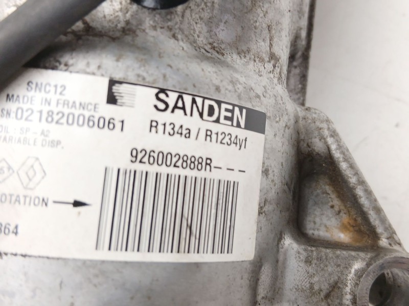 Recambio de compresor aire acondicionado para renault captur ii (hf_) tce 130 (hfmf) referencia OEM IAM 926002888R  