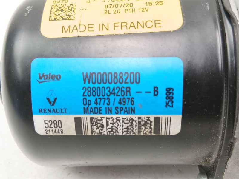 Recambio de motor limpia delantero para renault captur ii (hf_) tce 130 (hfmf) referencia OEM IAM 288003426R  