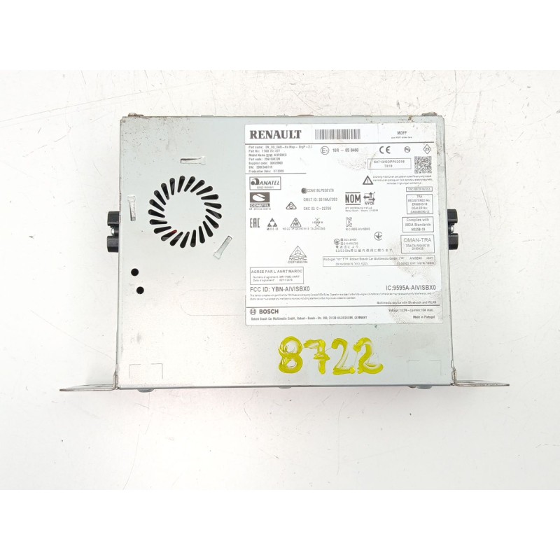 Recambio de radio cd/mp3 para renault captur ii (hf_) tce 130 (hfmf) referencia OEM IAM 280346419R 2591A6575R 283C34671R