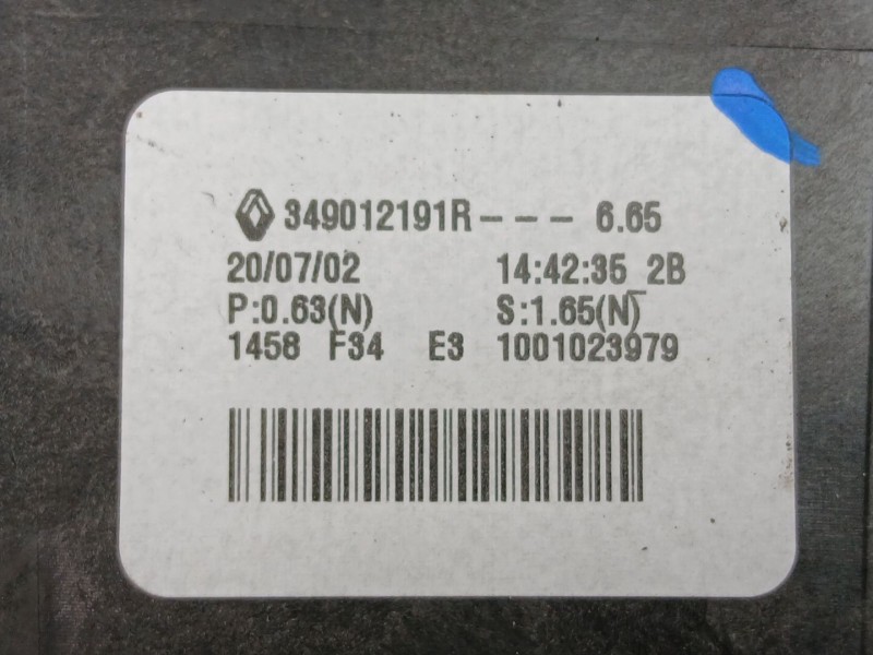 Recambio de palanca cambio manual para renault captur ii (hf_) tce 130 (hfmf) referencia OEM IAM 349012191R  