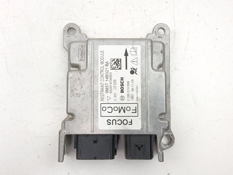 Recambio de centralita airbag para ford focus 1.6 tdci d/g8db referencia OEM IAM 9M5T14B321BA 0285010699 