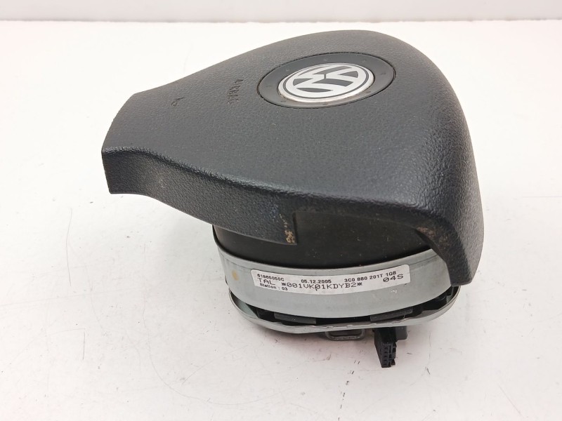 Recambio de airbag conductor para volkswagen passat b6 (3c2) 2.0 tdi 16v referencia OEM IAM 3C0880201T  