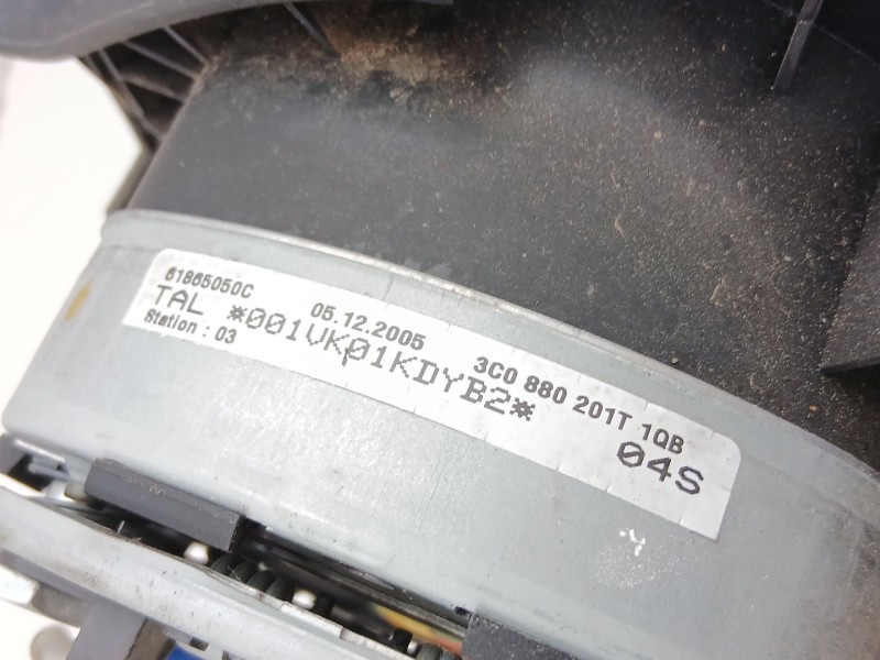 Recambio de airbag conductor para volkswagen passat b6 (3c2) 2.0 tdi 16v referencia OEM IAM 3C0880201T  