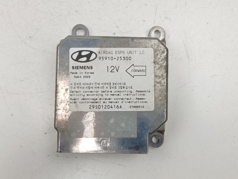 Recambio de centralita airbag para hyundai accent ii (lc) 1.3 referencia OEM IAM 9591025300 5WK42929 