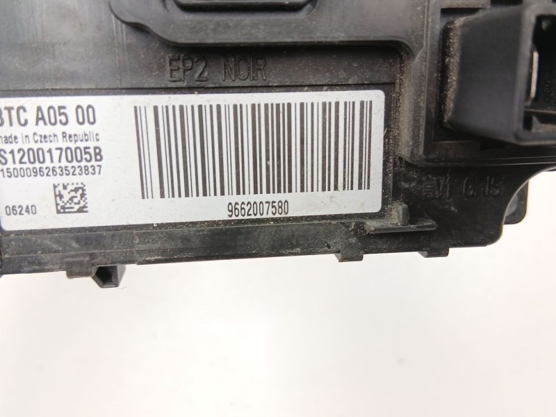 Recambio de centralita confort para citroën jumpy ii furgoneta 2.0 hdi 120 referencia OEM IAM 9662007580  