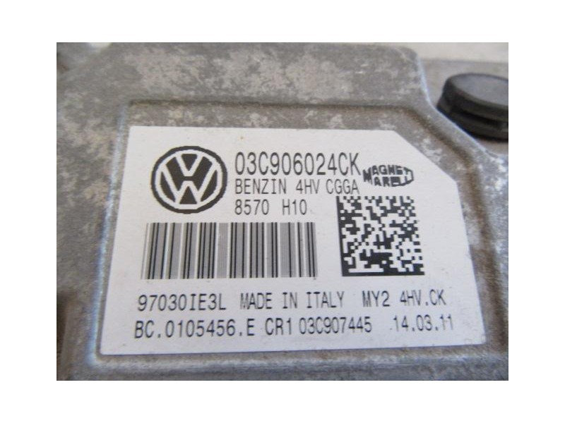 Recambio de centralita : volkswagen golf : 1.4 g -cgg (80,22cv)golf vi un 16v [2011] para volkswagen golf 1.4 g -cgg golf vi un 