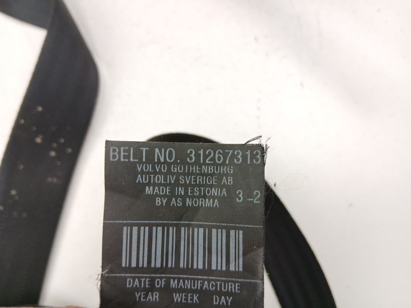 Recambio de cinturon seguridad delantero derecho para volvo c30 (533) 1.6 d referencia OEM IAM 31267313  